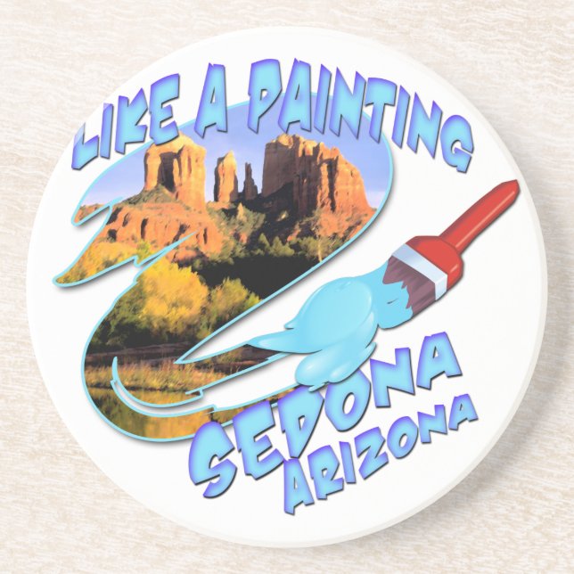 Sedona Arizona Coaster (Front)