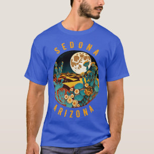 Sedona Arizona Desert At Night Painting1 T-Shirt