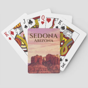 Sedona Arizona Desert Photo Landscape Playing Cards