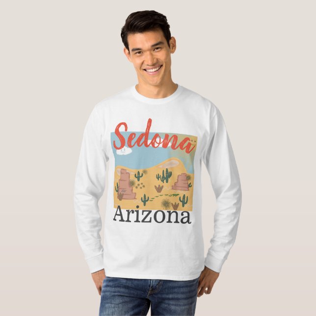 Sedona Arizona Desert, sweatshirt T-Shirt (Front Full)
