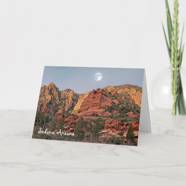 Sedona, Arizona Greeting Card (Front)