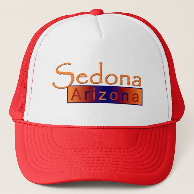 Sedona Arizona in Gold Hat (Front)