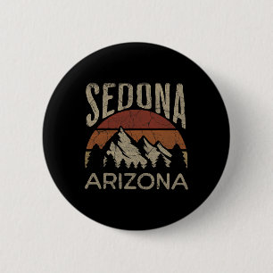 Sedona Arizona Nature Hiking Outdoors 6 Cm Round Badge