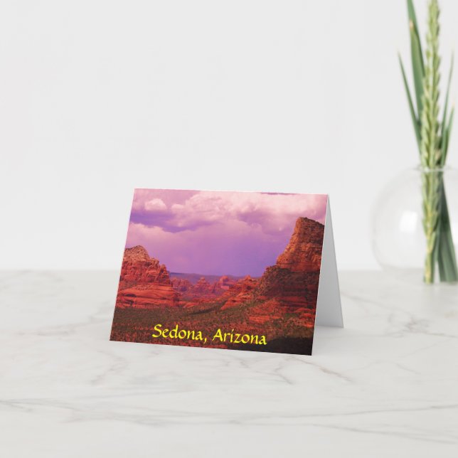 Sedona, Arizona Note Card (Front)