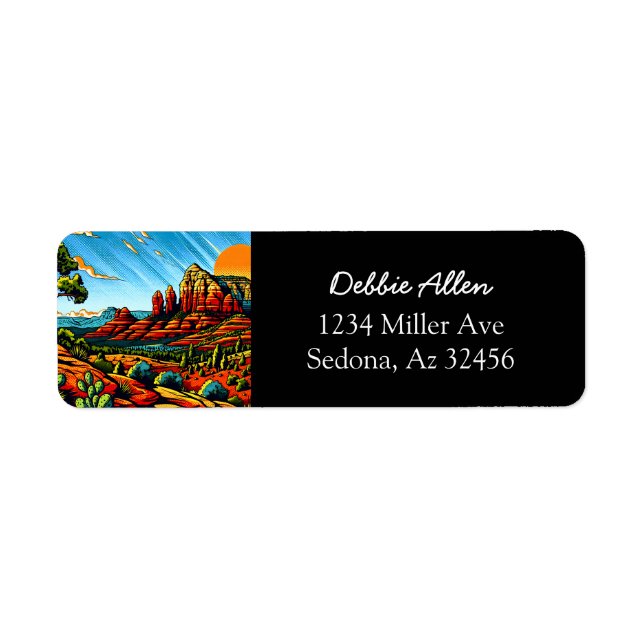 Sedona, Arizona Personalised (Front)