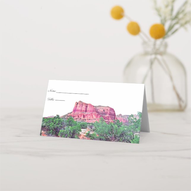 Sedona Arizona Place Cards (Front)