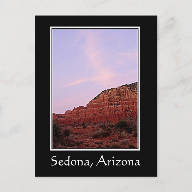 sedona arizona postcard (Front)