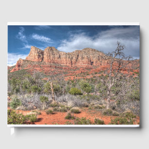 Sedona Arizona red rock landscape Guest Book