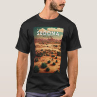 Sedona Arizona Retro Travel Art Vintage