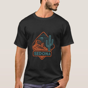 Sedona Arizona Retro Vintage Souvenir Hiking Mount T-Shirt