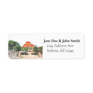 Sedona Arizona Return Address Labels