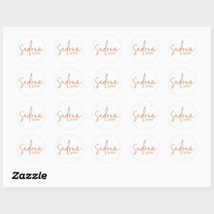 Sedona Arizona Souvenir Travel Gift Classic Round Sticker