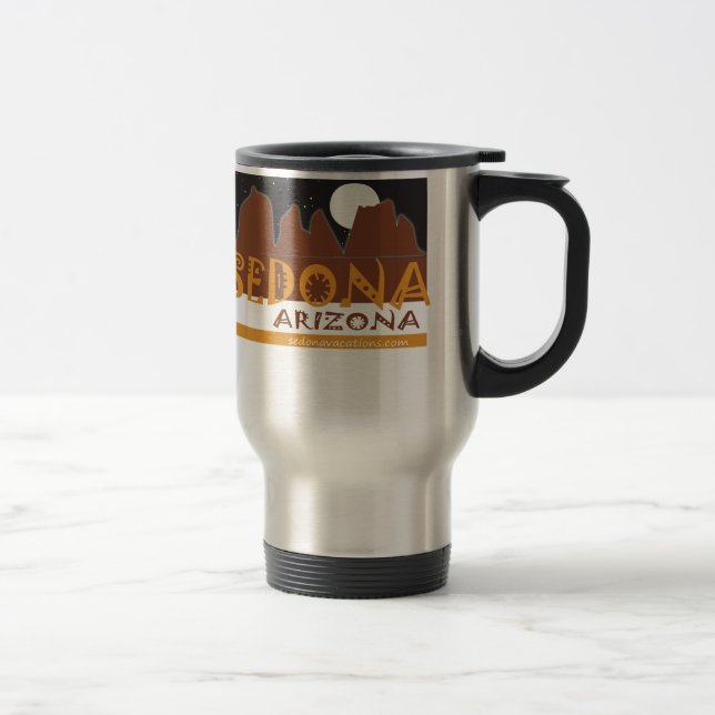 Sedona Arizona Thermal Travel Mug (Right)
