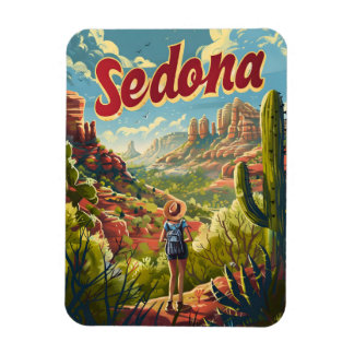 Sedona Arizona Vintage Magnet