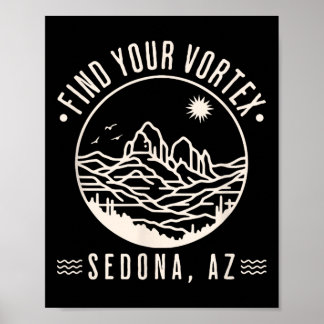 Sedona Arizona Wellness Vortex Spiritual Hiking Tr Poster