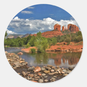 Sedona Classic Round Sticker