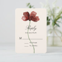 Sedona Garden RSVP Card