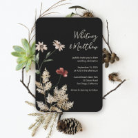 Sedona Garden Wedding Invitation