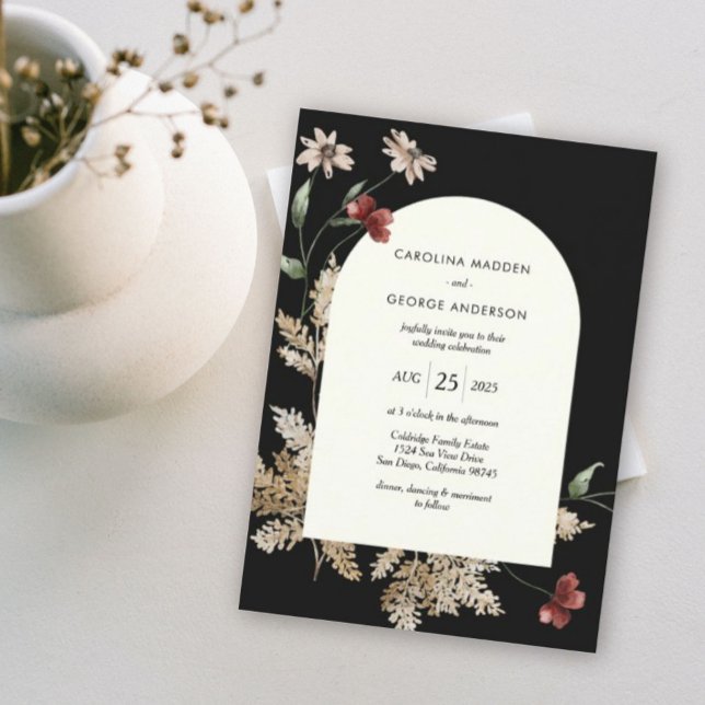 Sedona Garden Wedding Invitation (Creator Uploaded)