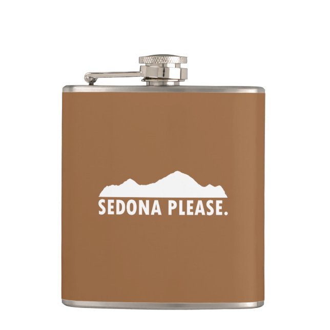 Sedona Please Hip Flask (Front)