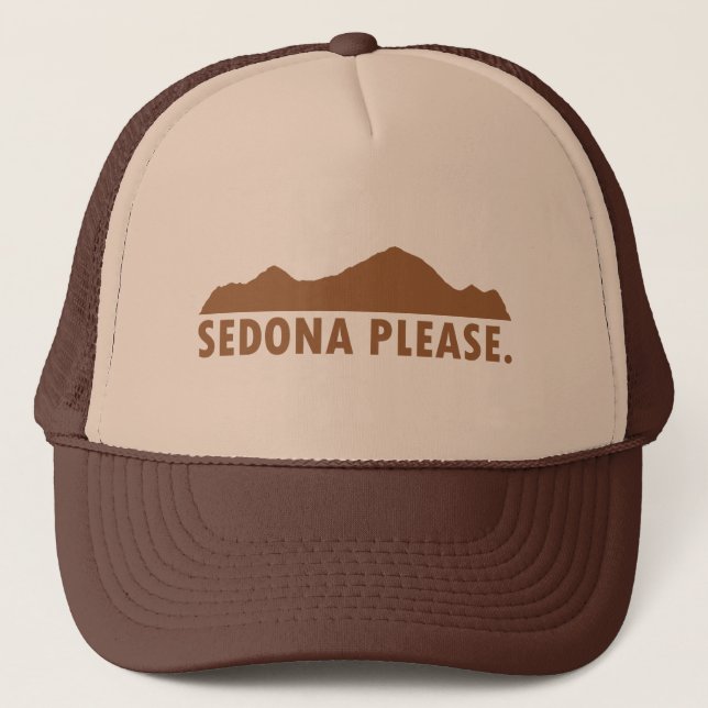 Sedona Please Trucker Hat (Front)