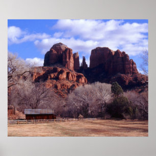 Sedona Red Rock Poster