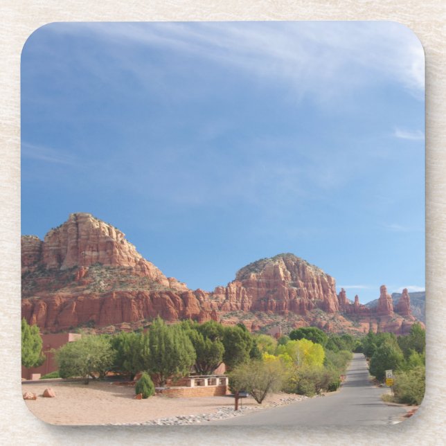 Sedona Red rocks Coaster (Front)