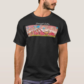 Sedona Skyline Arizona Red Rocks Lover Premium  T-Shirt