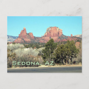 Sedona-View#4, Sedona, AZ Postcard