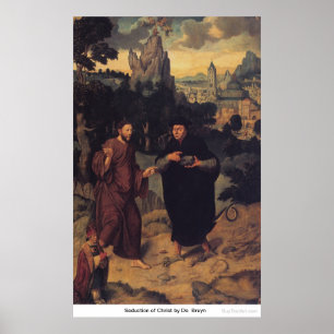 Seduction of Christ by De Bruyn Poster