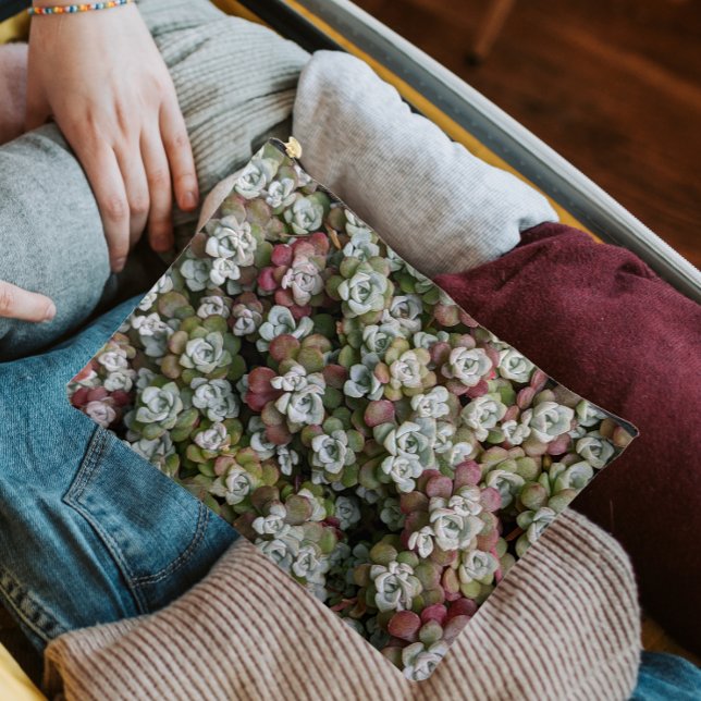 Sedum Spathulifolium Stonecrop Floral Accessory Pouch (In Situ)