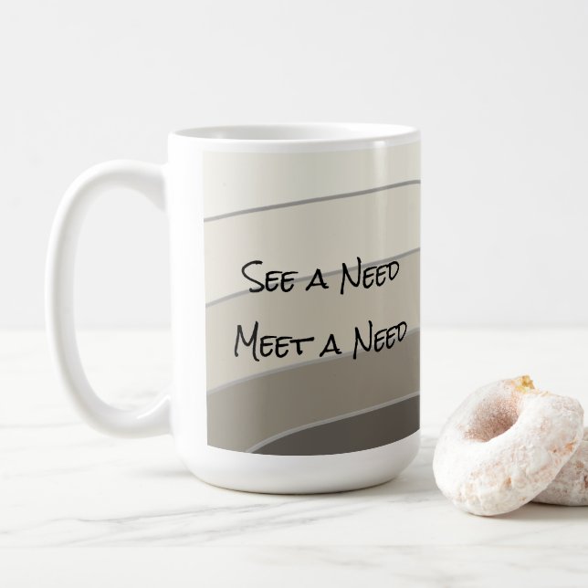 See a Need Coffee Mug (With Donut)