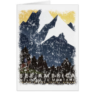 See America - Montana-distressed