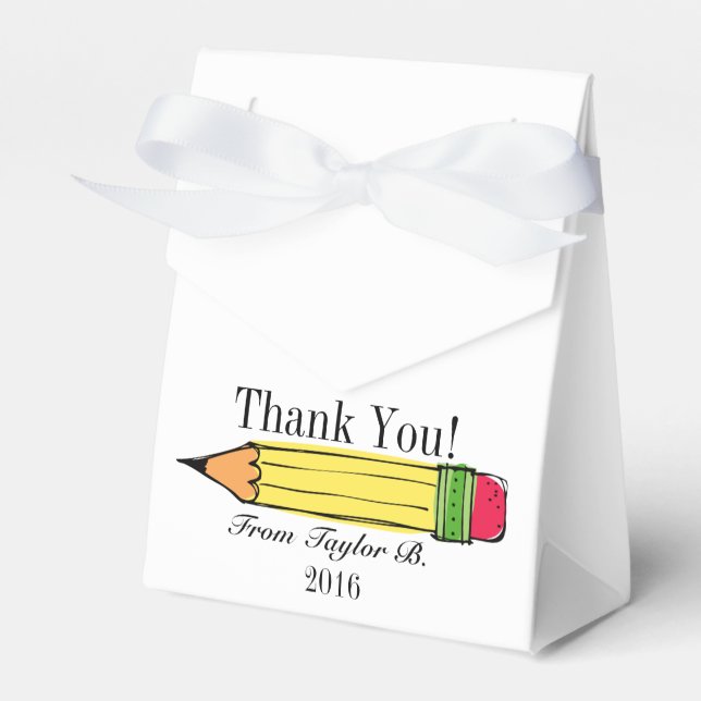 See Back - Your Custom Tent Favour Box (Front Side)