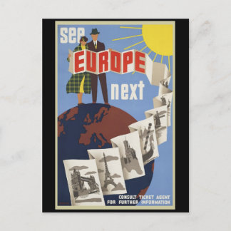 See Europe Next Postcard