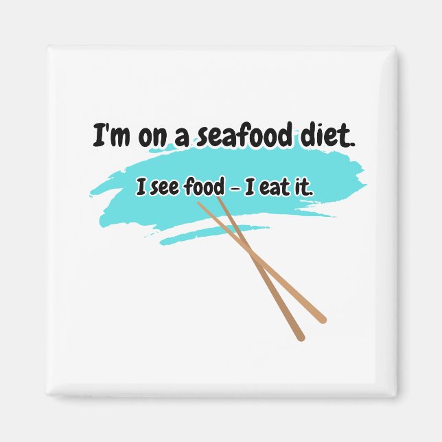 See-Food Diet Program Magnet (Front)