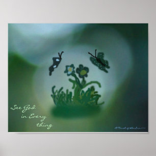 See God in Every Thing Poster