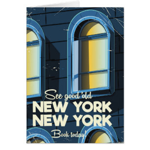 See Good Old New york travel poster