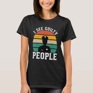 See Guilty People Correctional Officer 1 T-Shirt