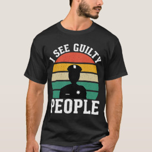 See Guilty People Correctional Officer T-Shirt