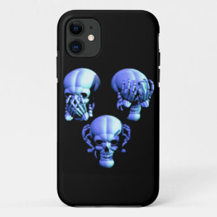 See, Hear, Speak No Evil Skulls iPhone 5G Case