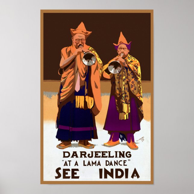 See India ~ Darleeling Poster (Front)