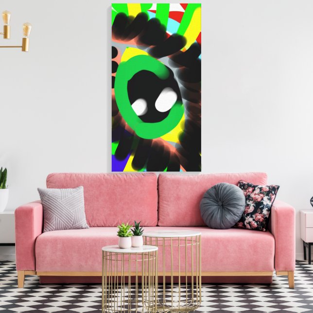 See Me Canvas Print (Insitu(LivingRoom))