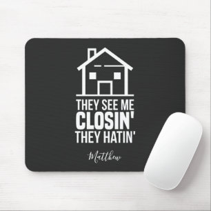 See Me Closing Realtor Estate Agent Personalised Mouse Pad