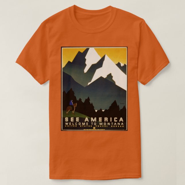 See Montana T-Shirt (Design Front)
