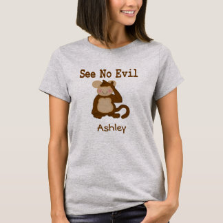 See No Evil Monkey T-Shirt