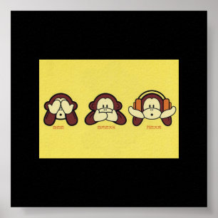 See No Evil, Speak No Evil, Hear No Evil Poster