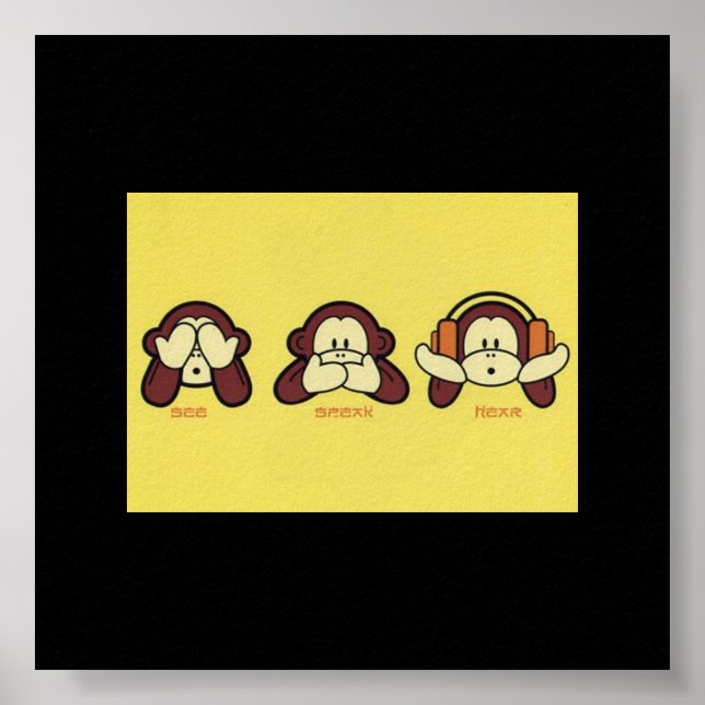 See No Evil, Speak No Evil, Hear No Evil Poster (Front)