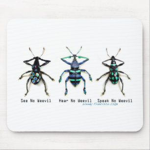 See No Weevil! Mouse Pad
