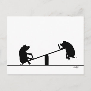 See Saw Postcard